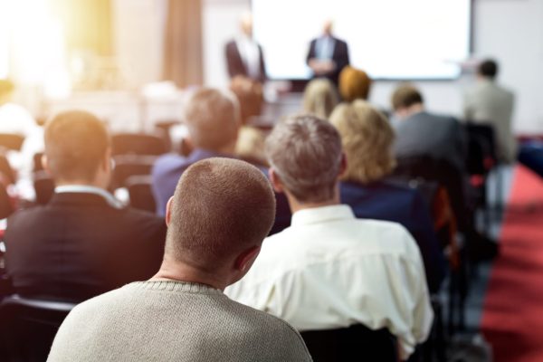 Audience at the conference hall